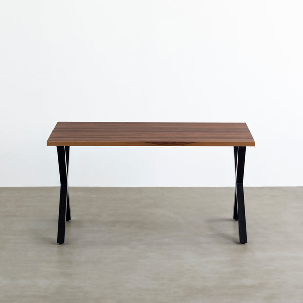 THE TABLE / 無垢 ウォルナット × Black Steel