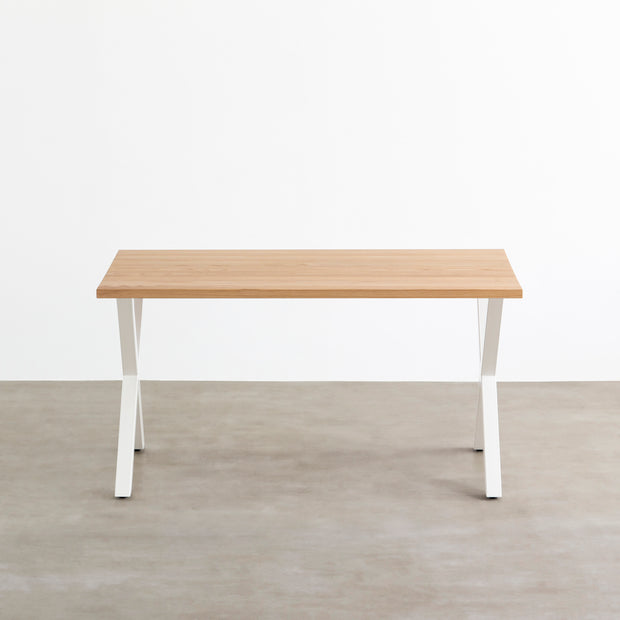 THE TABLE / 無垢 ホワイトアッシュ × White Steel