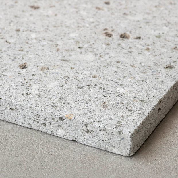 THE LOW TABLE / 大谷石 × ラバーウッド × Stainless