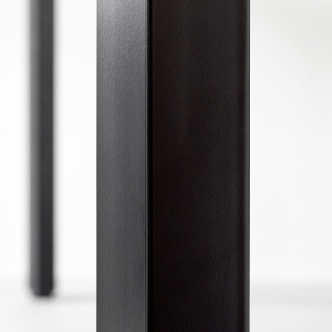 THE TABLE / ラバーウッド ナチュラル × Black Steel × W181 - 300cm