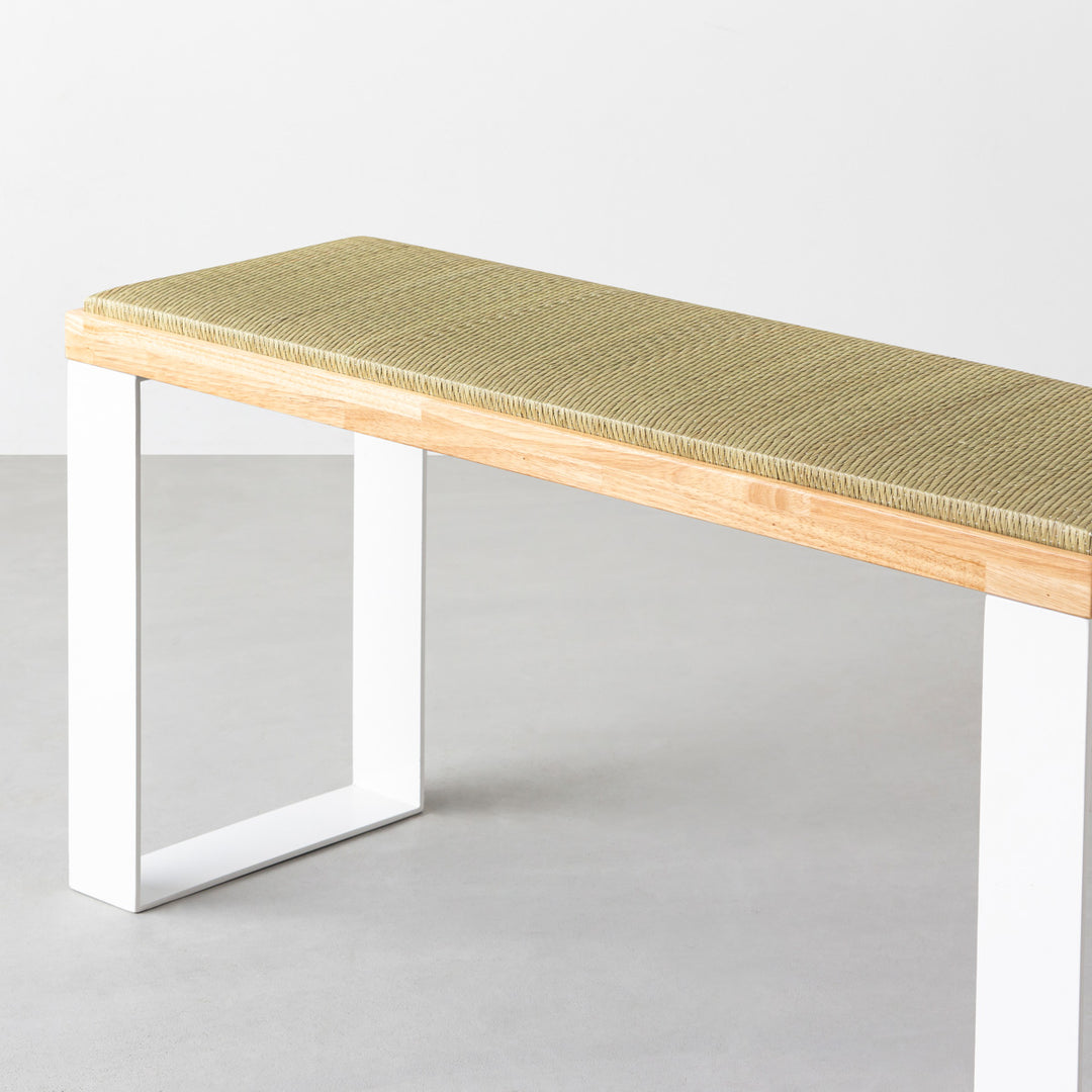 〆1/31 WHITE_WOOD_BENCH #1 Jerimiah Bench (White) Crown Mark Furniture | Furniture Cart
