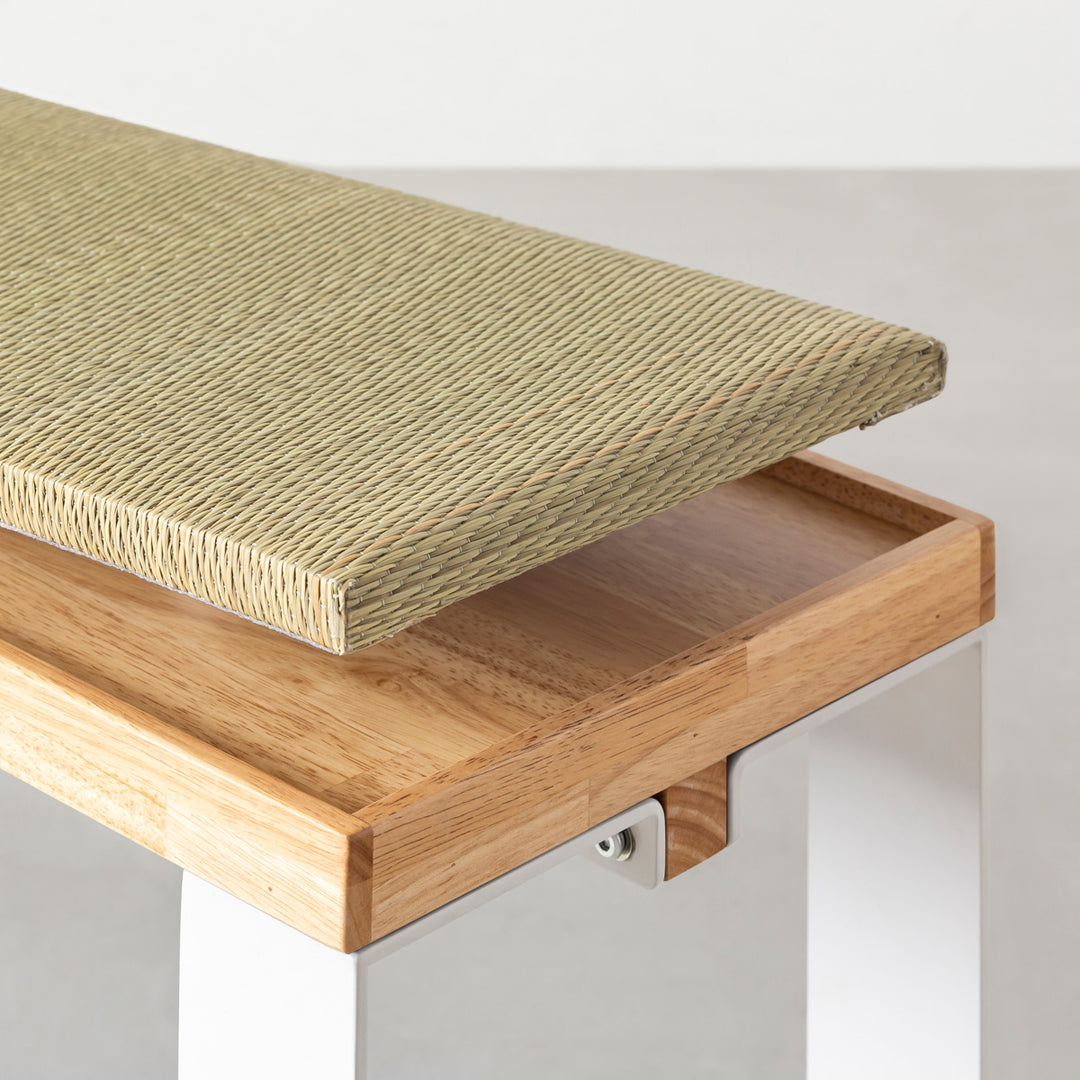〆1/31 WHITE_WOOD_BENCH #1 Wood Bench White Distressed | Furniture Dash