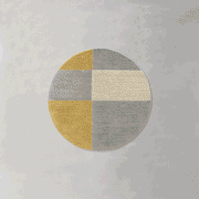 【テスト】THE RUG crafted with MIYOSHI RUG / THREE COLOR × ROUND 全30色
