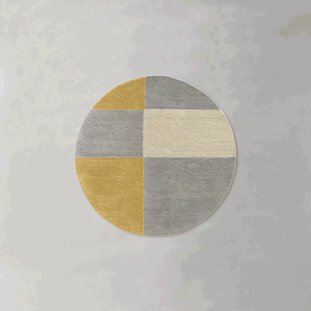 【テスト】THE RUG crafted with MIYOSHI RUG / THREE COLOR × ROUND 全30色