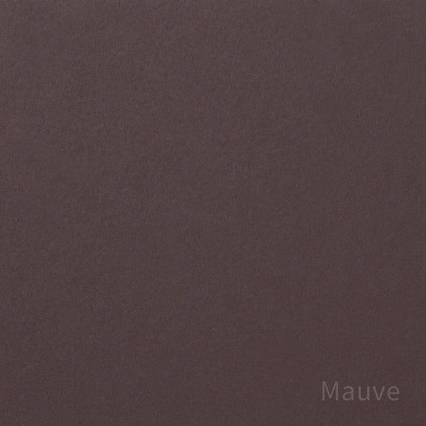 Kanademonoのリノリウム素材の棚板にブラックアイアンフレームを組み合わせた４段ストレージシェルフ /Mauve（色見本）