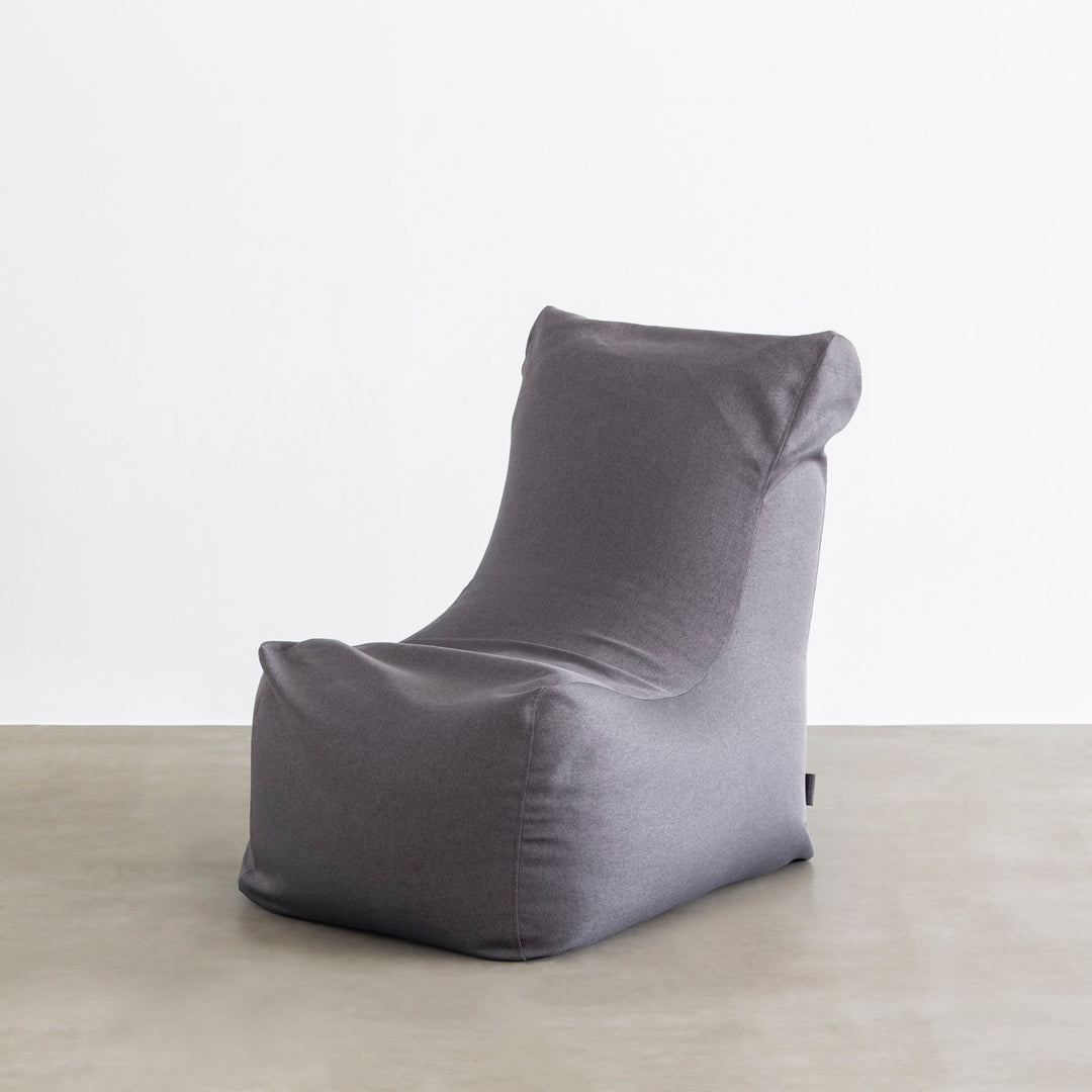 【ほぼ新品】KANADEMONO クッションソファ 1人掛け Fabric × Drop ナチュラル ビーズクッションソファ – KANADEMONO