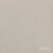 KanademonoのリノリウムPebble Squircle座面とブラックのSlant Bar脚を合わせたシンプルモダンなスツール（リノリウムPebble色見本）