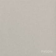 Kanademonoのリノリウム素材の棚板にステンレスフレームを組み合わせた２段ストレージシェルフ /Pebble（色見本）