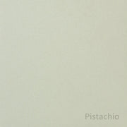 Kanademonoのリノリウム素材の棚板にステンレスフレームを組み合わせた２段ストレージシェルフ /Pistachio（色見本）