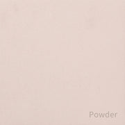 Kanademonoのリノリウム素材の棚板にステンレスフレームを組み合わせた２段ストレージシェルフ /Powder（色見本）