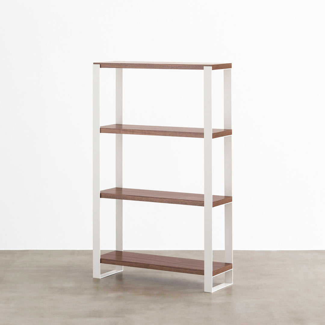 THE SHELF / ウォルナット × White Steel – KANADEMONO