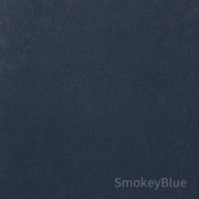 Kanademonoのリノリウム素材の棚板にステンレスフレームを組み合わせた２段ストレージシェルフ /Smokey_blue（色見本）