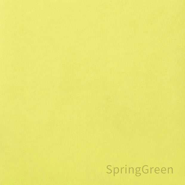 Kanademonoのリノリウム素材の棚板にステンレスフレームを組み合わせた２段ストレージシェルフ /Spring_green（使用例）