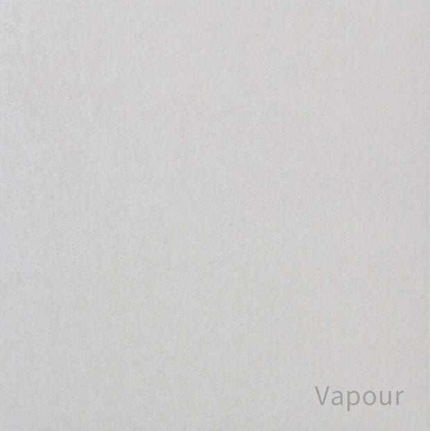 Kanademonoのリノリウム素材の棚板にステンレスフレームを組み合わせた２段ストレージシェルフ /Vapour（色見本）