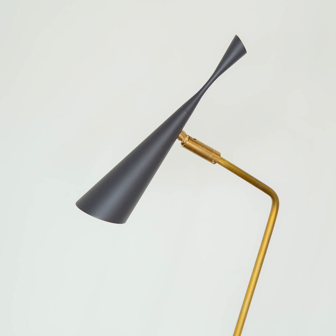 Gray × Gold Smart Desk Lamp – KANADEMONO