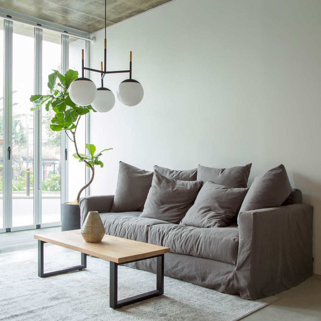 Glass globe Pendant Light 3 – KANADEMONO