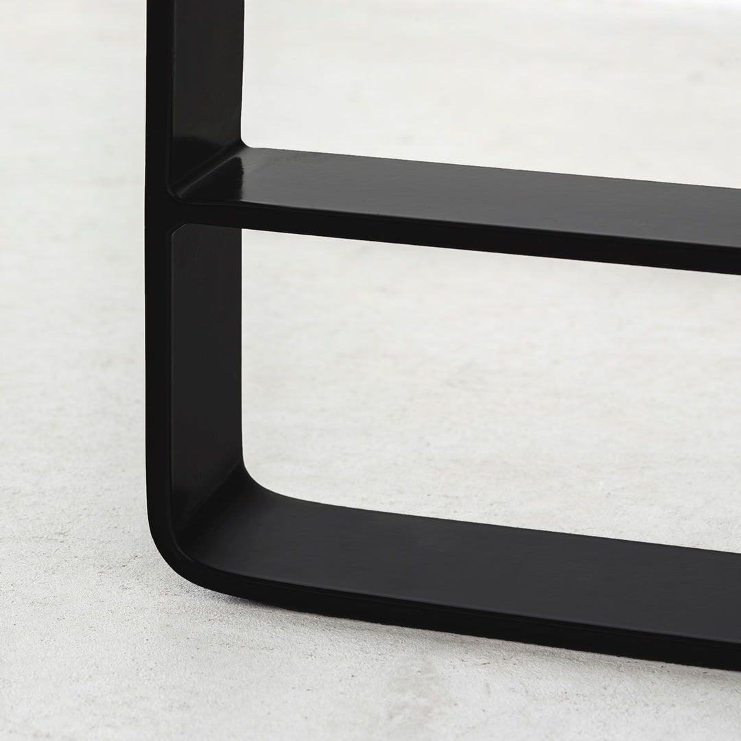 THE TV BOARD / LOW TABLE ラバーウッド ブラウン × Black Steel THE TV BOARD / LOW TABLE ラバーウッド ブラウン × Black Steel