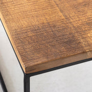 Simple - Industrial マンゴー無垢材 センターテーブル – KANADEMONO