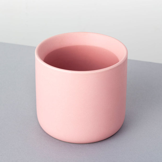 かなでもののセラミックを使用したシンプルポップな可愛いピンクの鉢1
