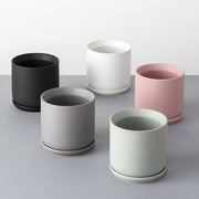 かなでものの5色から選べるセラミックを使用したシンプルな鉢の使用例1