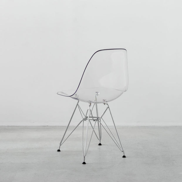 Shell Chair クリア シンプル オフィスチェア – KANADEMONO