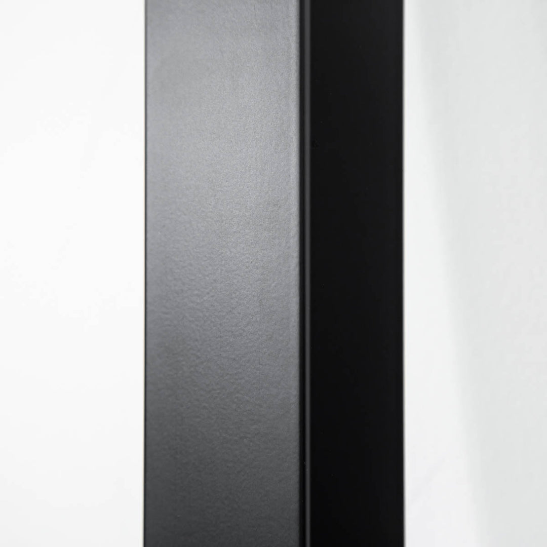 THE TABLE / ラバーウッド ナチュラル × Black Steel × W150