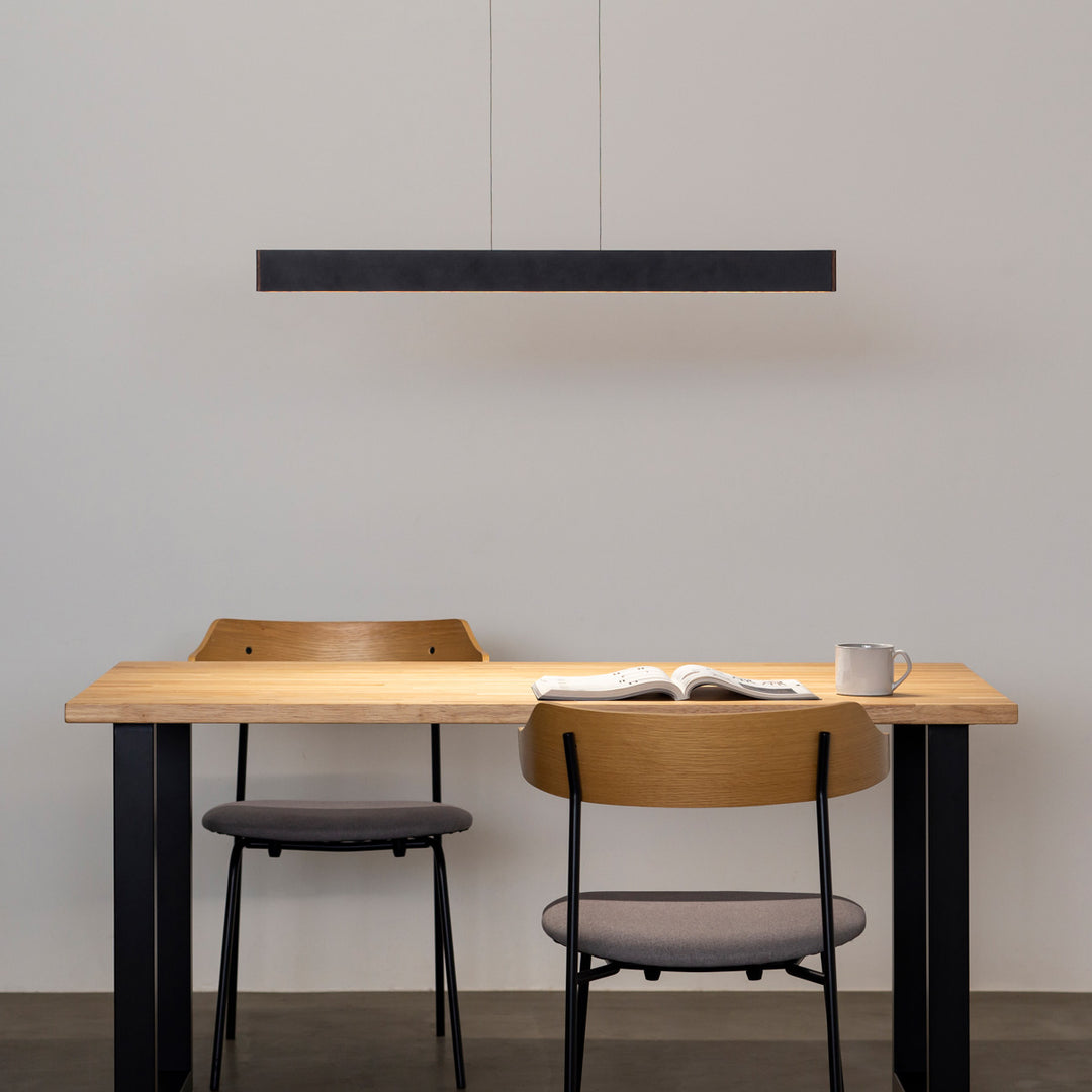 Black - Bar Steel Hanging Light – KANADEMONO