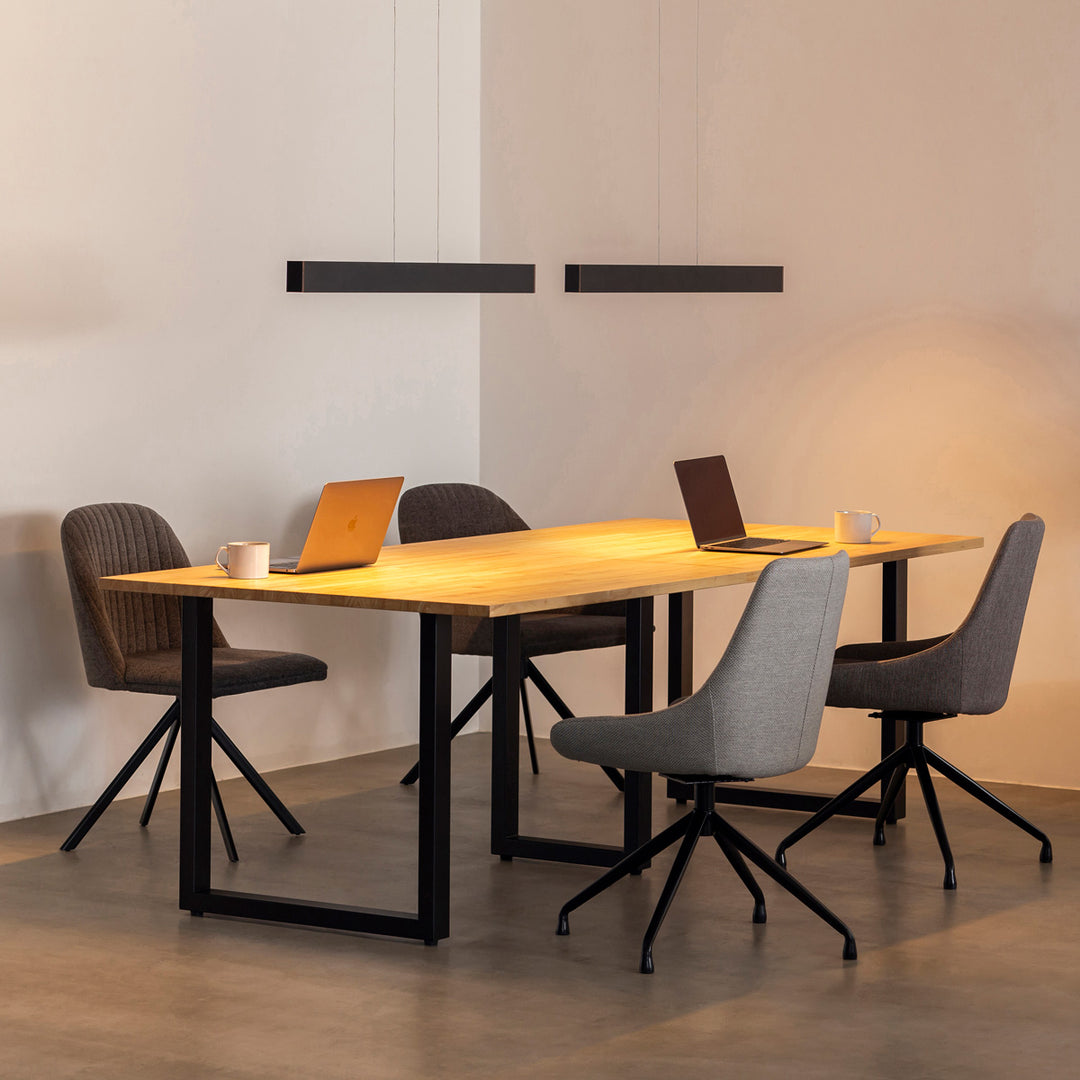 Black - Bar Steel Hanging Light – KANADEMONO