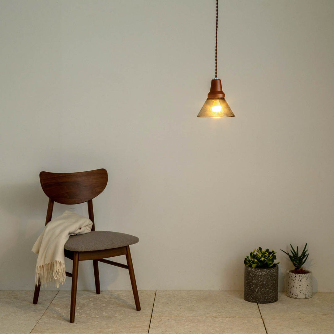 Handmade Glass Mini Shade Pendant Light – KANADEMONO