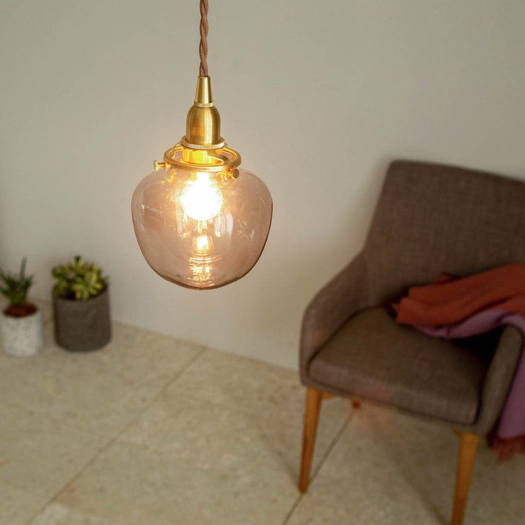 kanademonoカナデモノ ハンドメイド ガラスペンダントライト ミニ Handmade Glass Mini Shade Pendant Light – KANADEMONO
