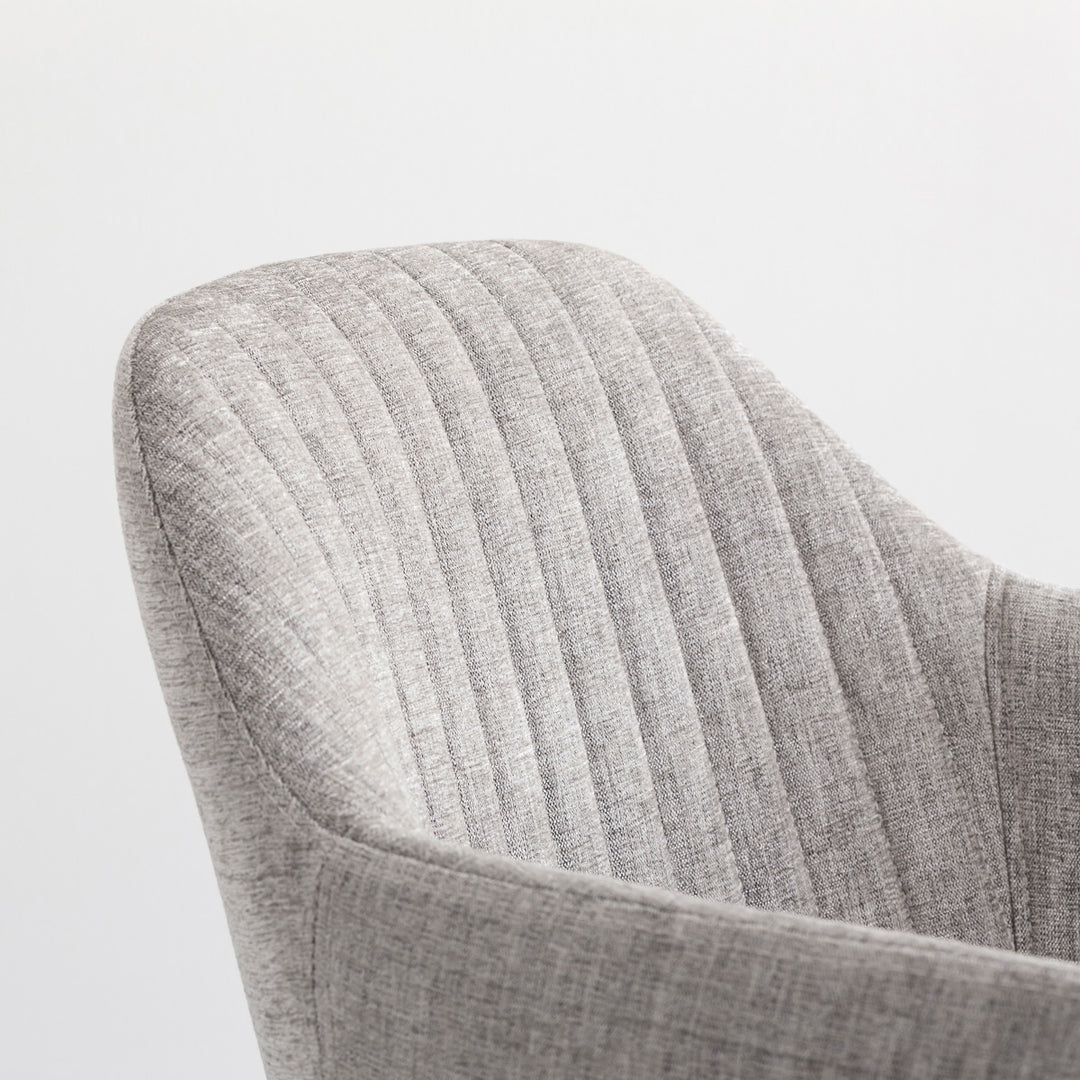 Fabric Armchair ファブリック ラウンドチェア アーム付き – KANADEMONO