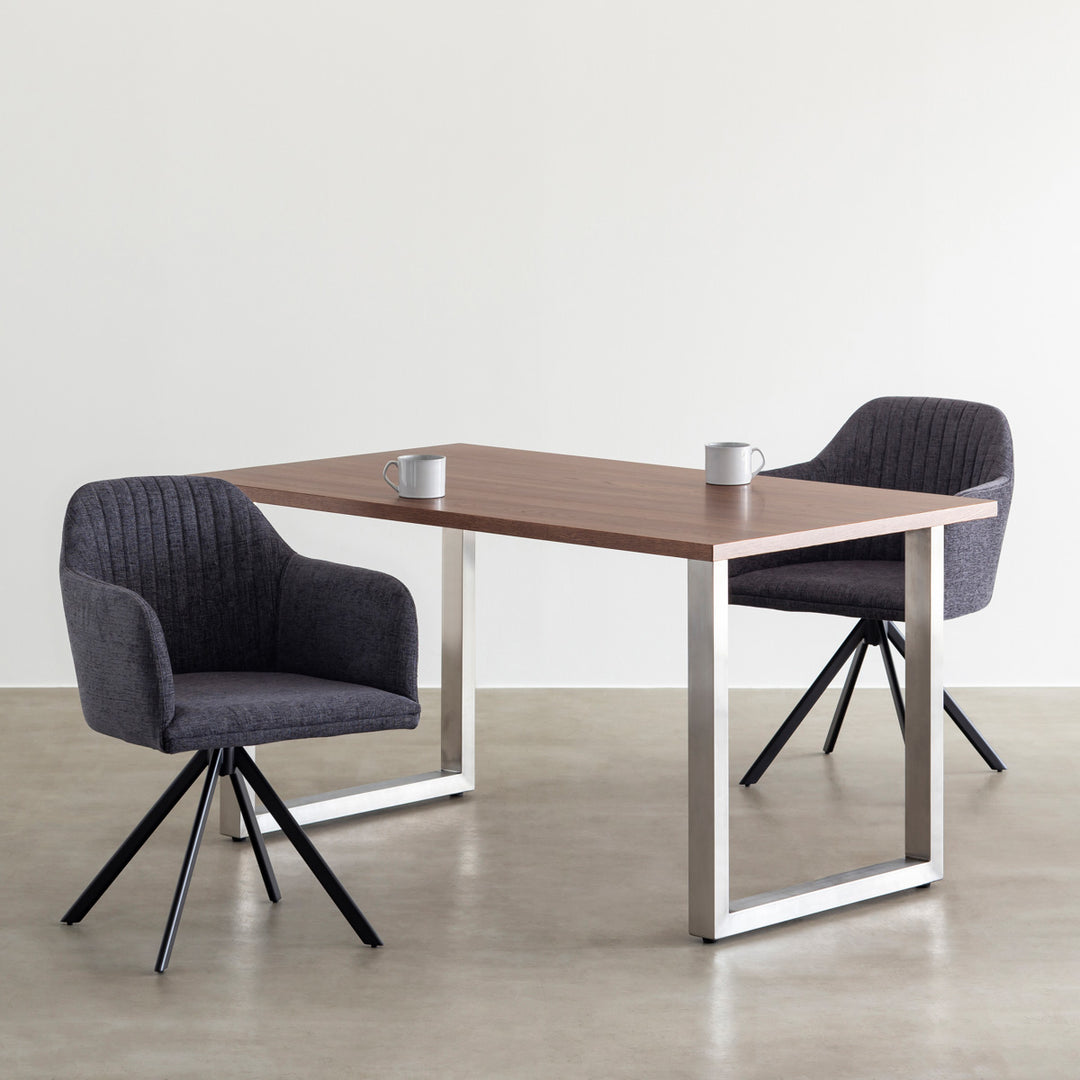 Fabric Chair × 2 ファブリック ラウンドチェア 2脚セット