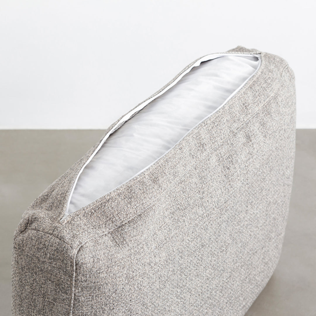 Fabric × Wood クロスフレームソファ 1 seater ベージュ Fabric × Wood クロスフレームソファ 1 seater ベージュ