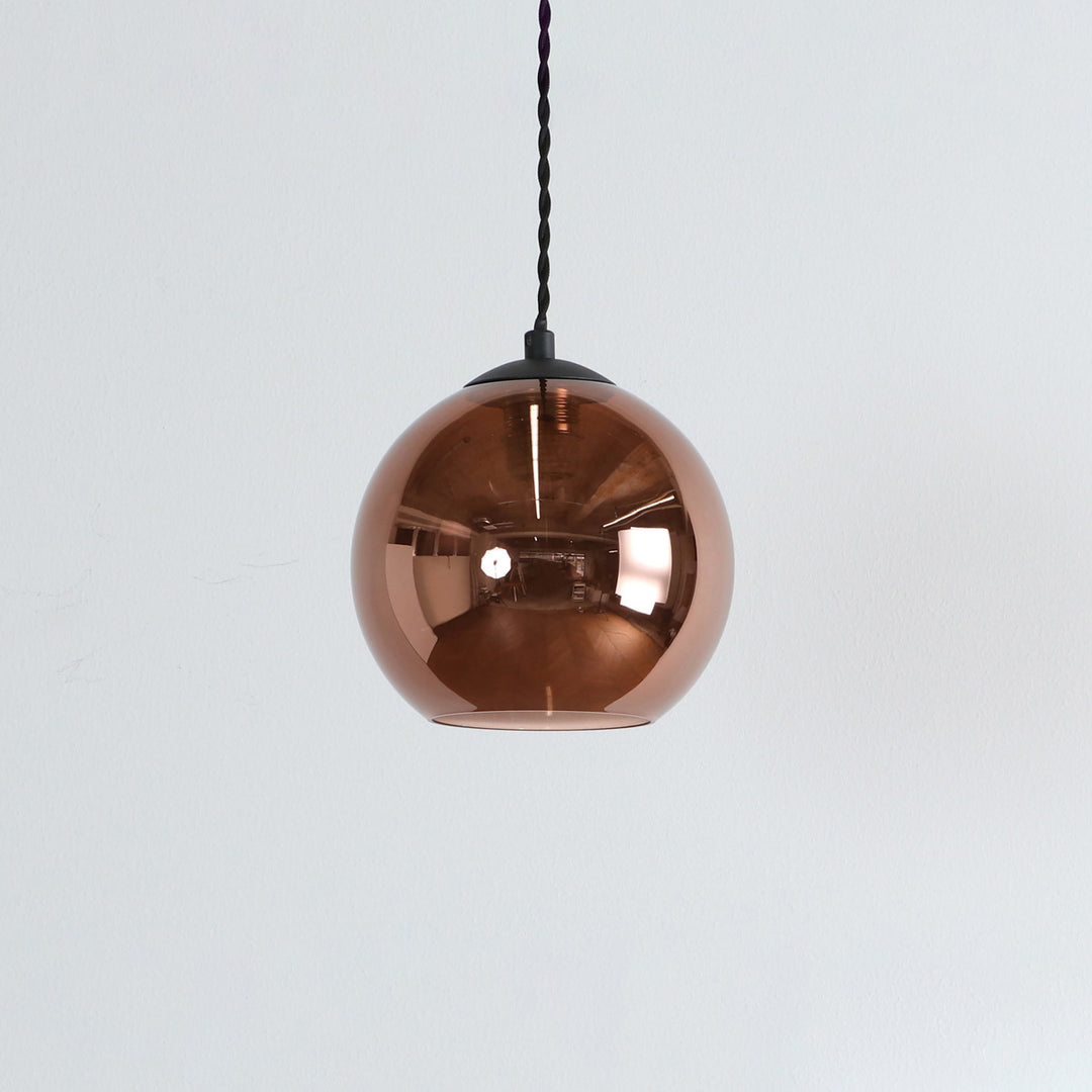 Glass × Round Chic Modern Pendant light 1 – KANADEMONO