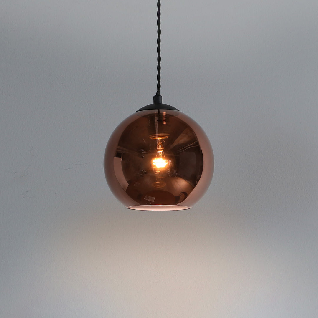 Glass × Round Chic Modern Pendant light 1 – KANADEMONO