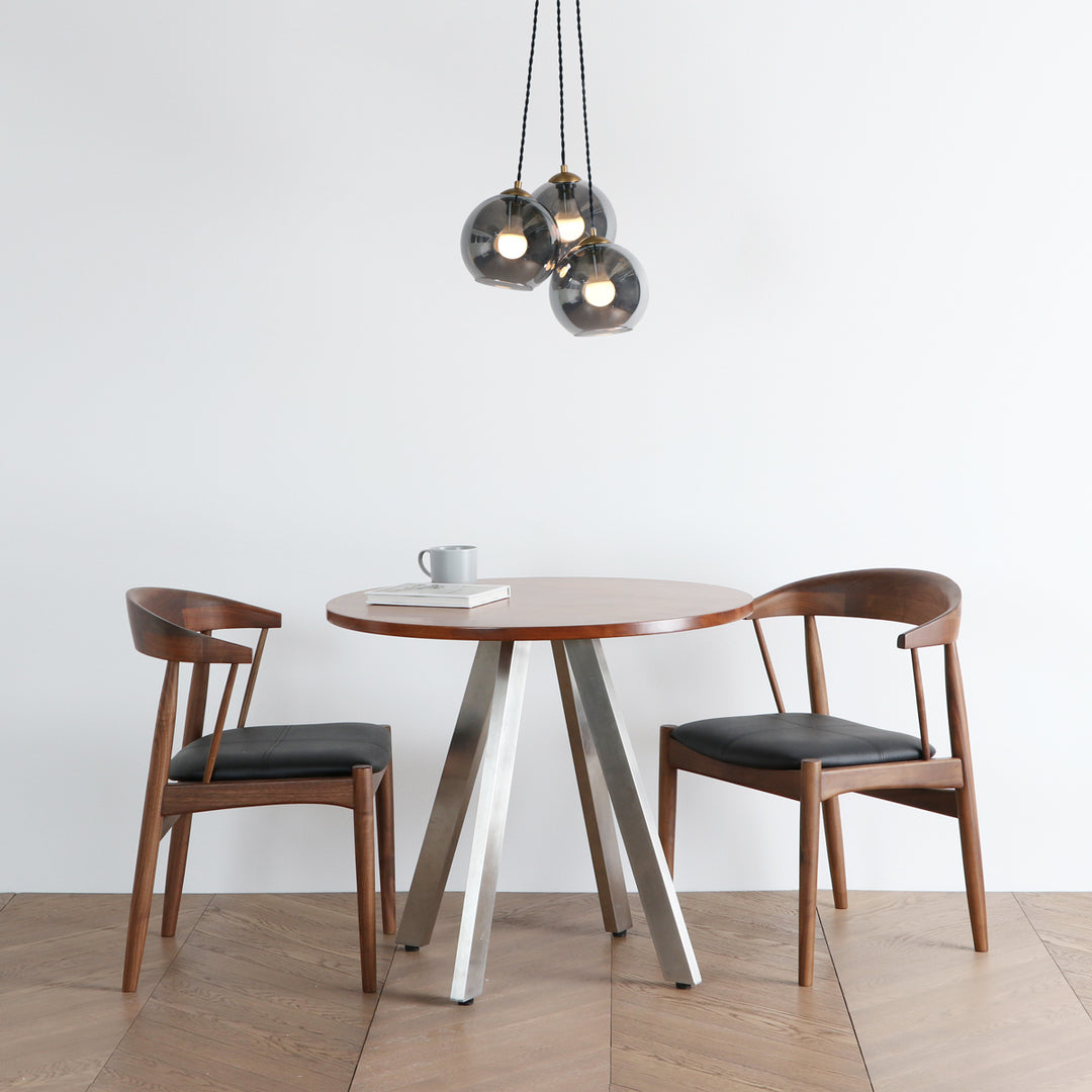 Glass × Round Chic Modern Pendant light 3 – KANADEMONO