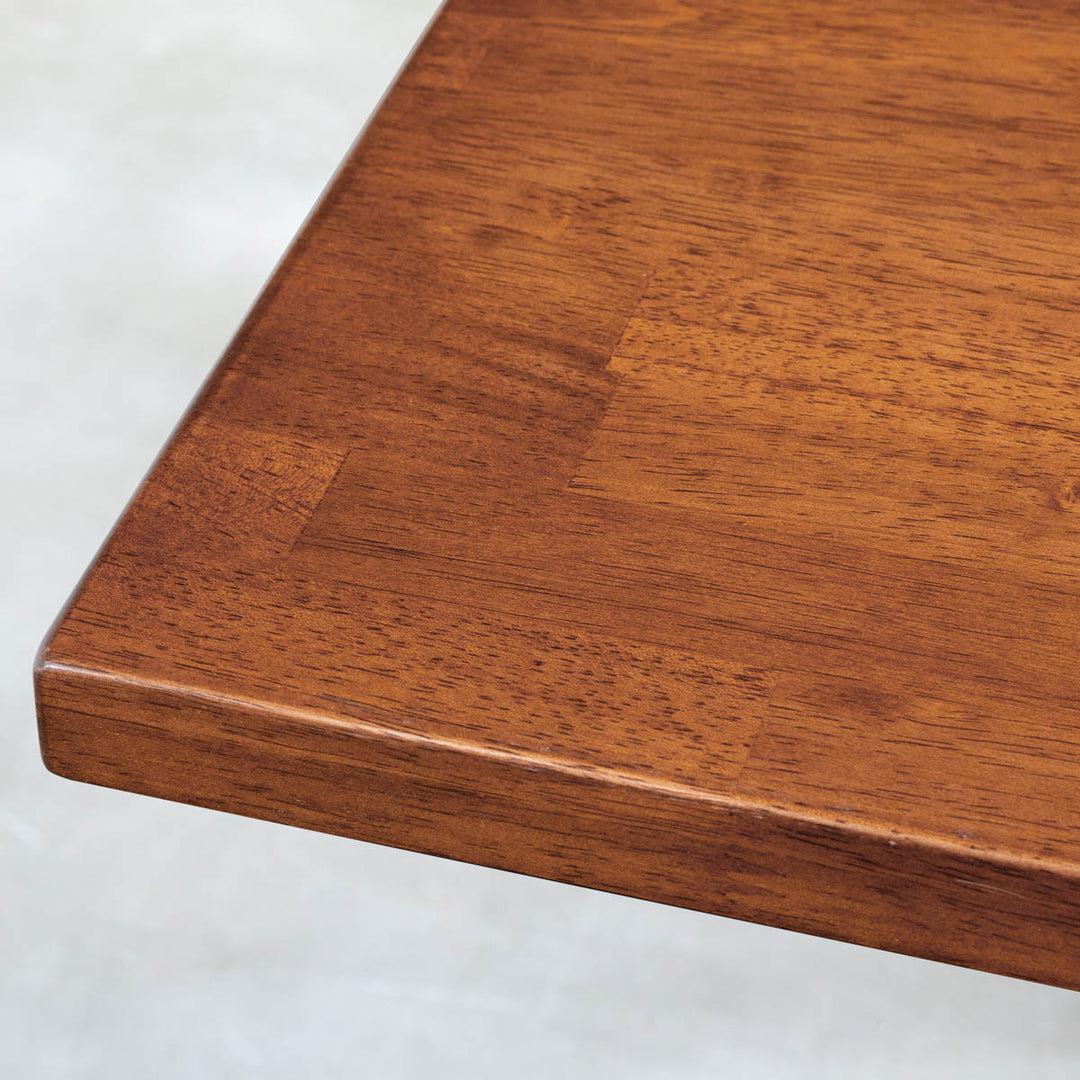 THE CAFE TABLE / ラバーウッド Stainless トライアングル 4pin