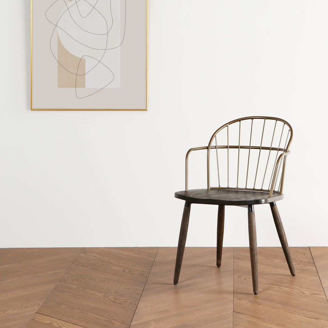 Vintage Style Steel Wire Chair – KANADEMONO