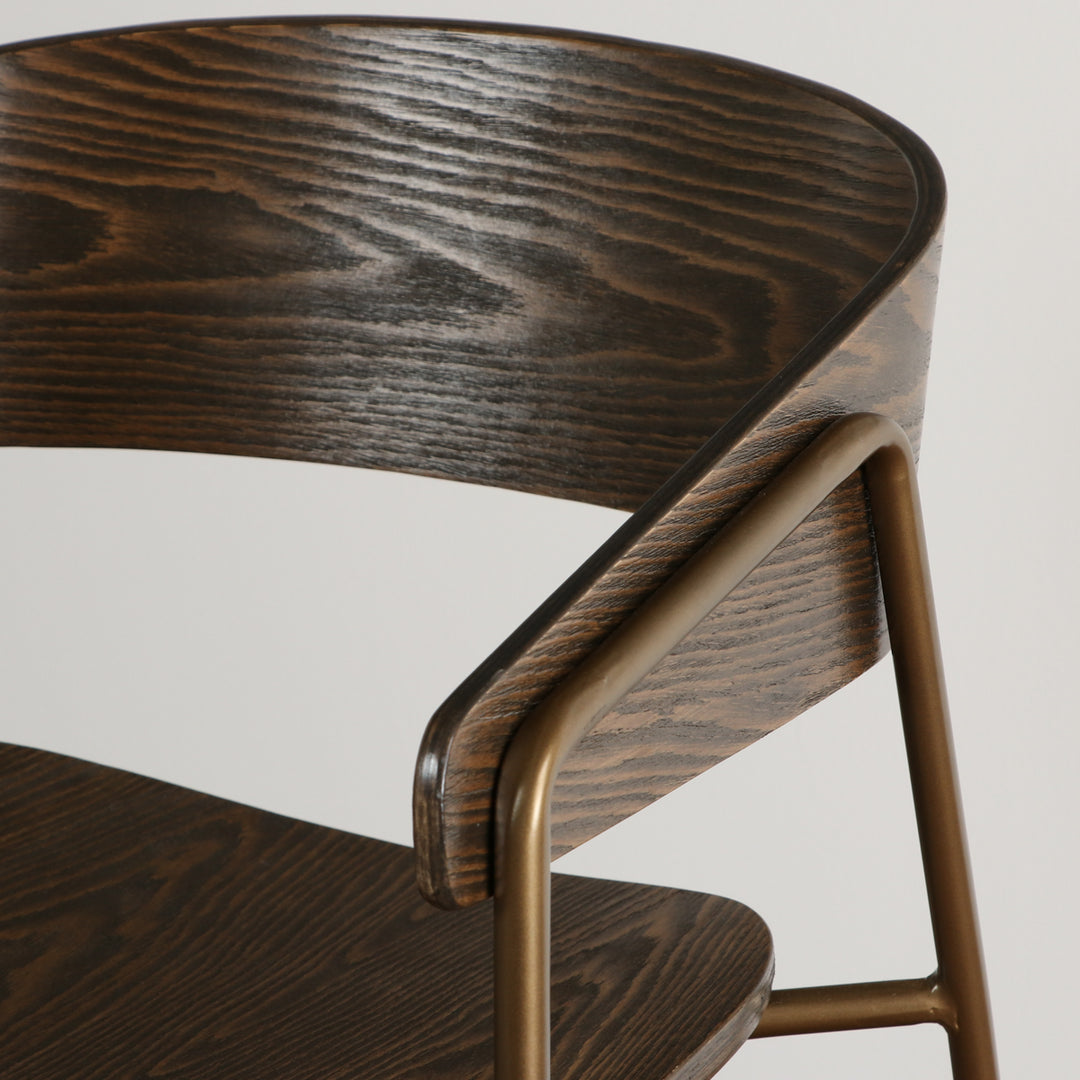 Vintage Style Steel Wooden Chair 2脚セット – KANADEMONO Vintage Style Steel Wooden Chair 2脚セット – KANADEMONO