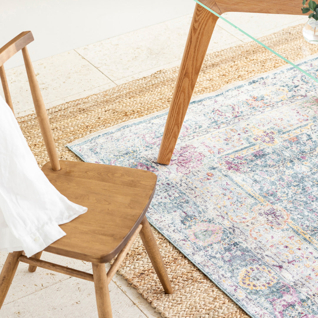 KANADEMONO　Vintage Heriz Rug　160×220 ラグ HandmadeFloralMelangeRug_04_10