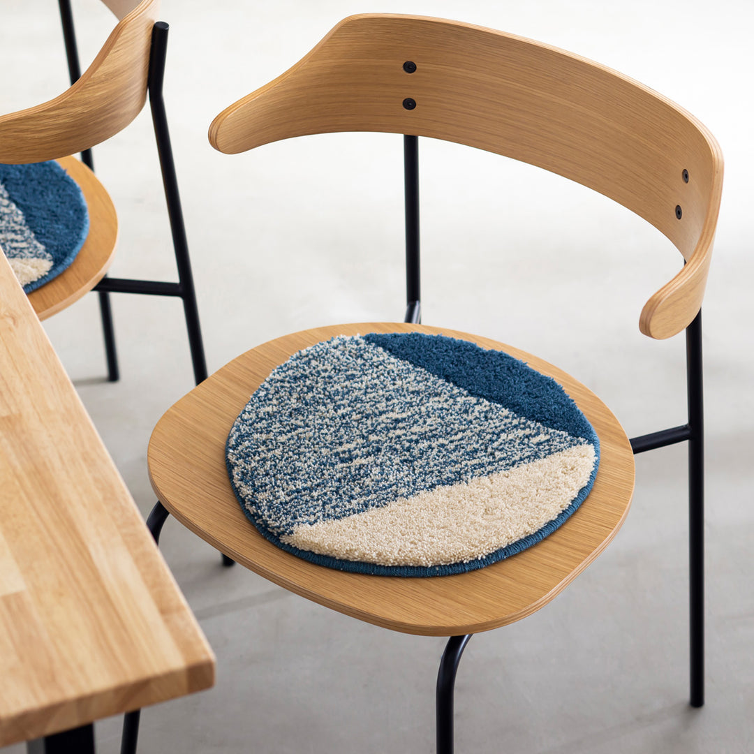 MIYOSHI RUG × KANADEMONO Hand Tufted Chair Rug 2 set