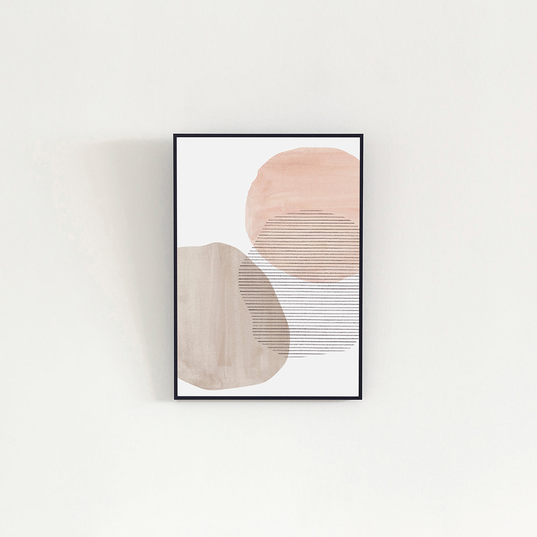 ALUMI Art Frame 暮らしにアートを Pink ＋ Greyge Touch
