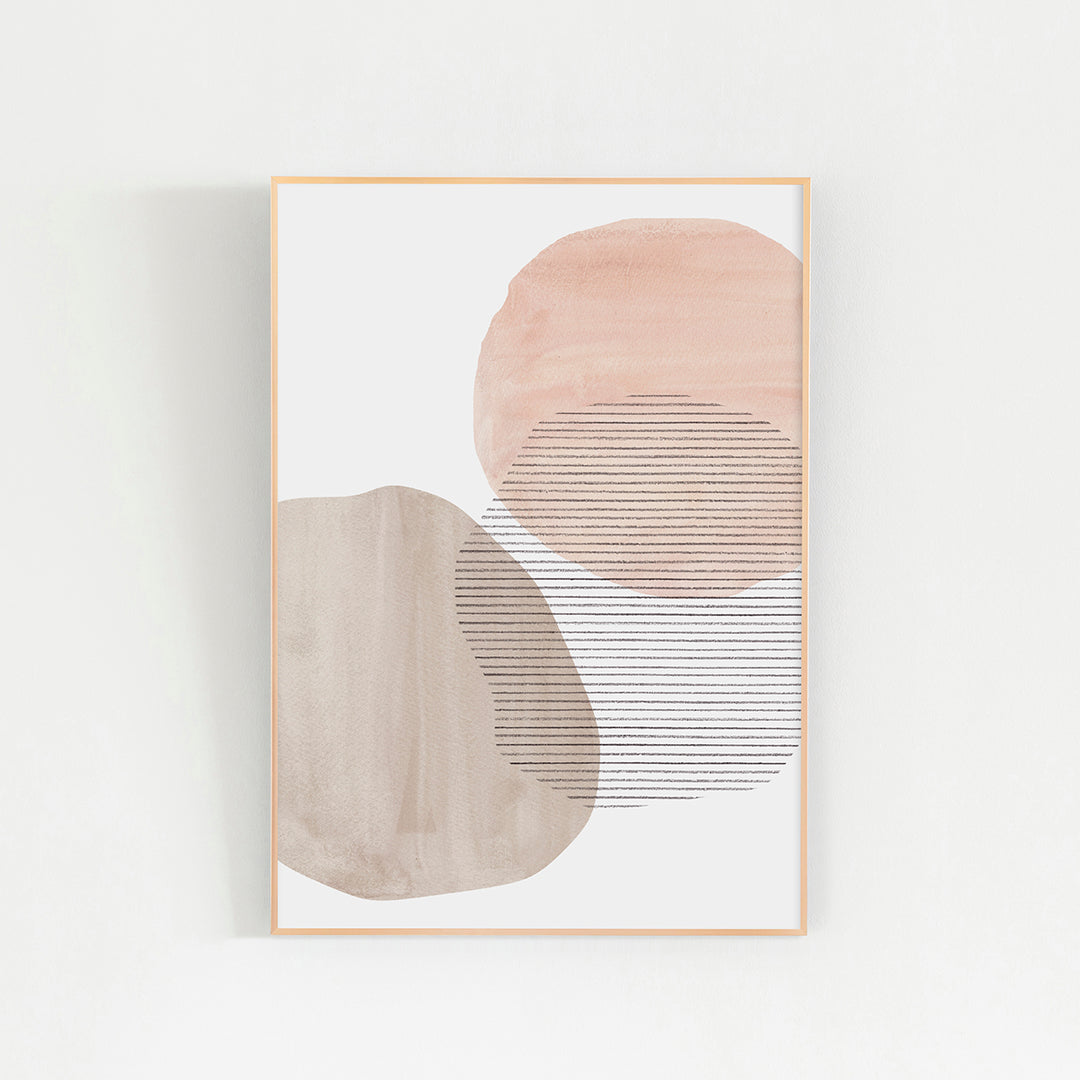 ALUMI Art Frame 暮らしにアートを Pink ＋ Greyge Touch