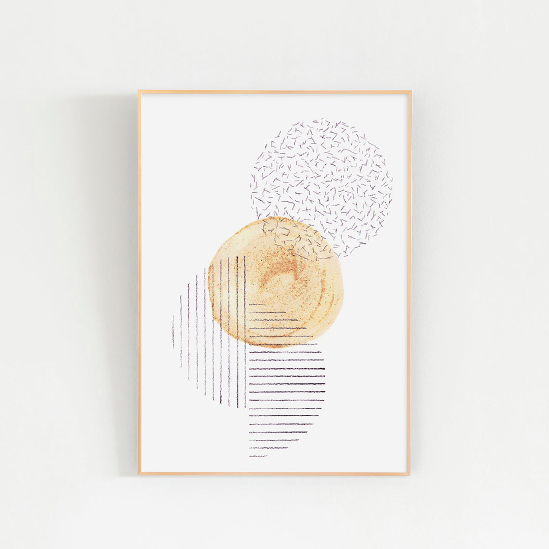 Touch & Drawing #3 アートポスター・アルミフレーム セット