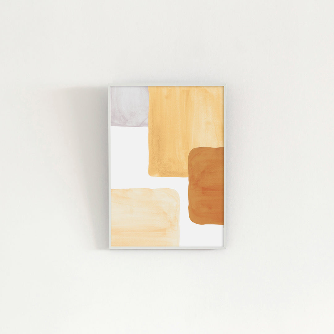 ALUMI Art Frame 暮らしにアートを Yellow × Square in