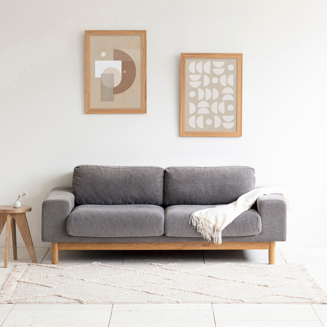 Geometric #6 アートポスター・ウッドフレーム セット – KANADEMONO