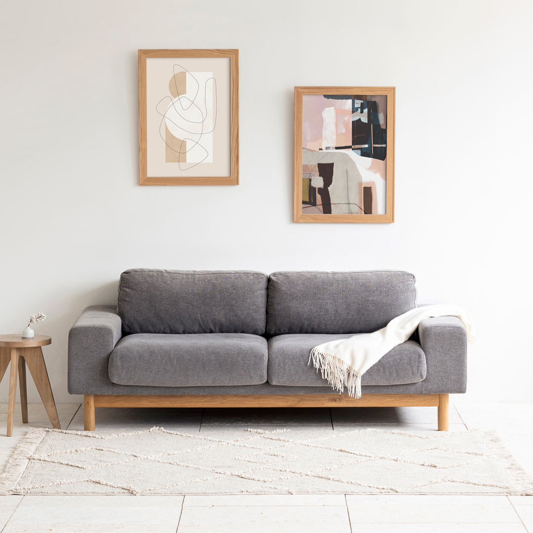 OAK Art Frame 暮らしにアートを Pink × Overlap Abstract #3
