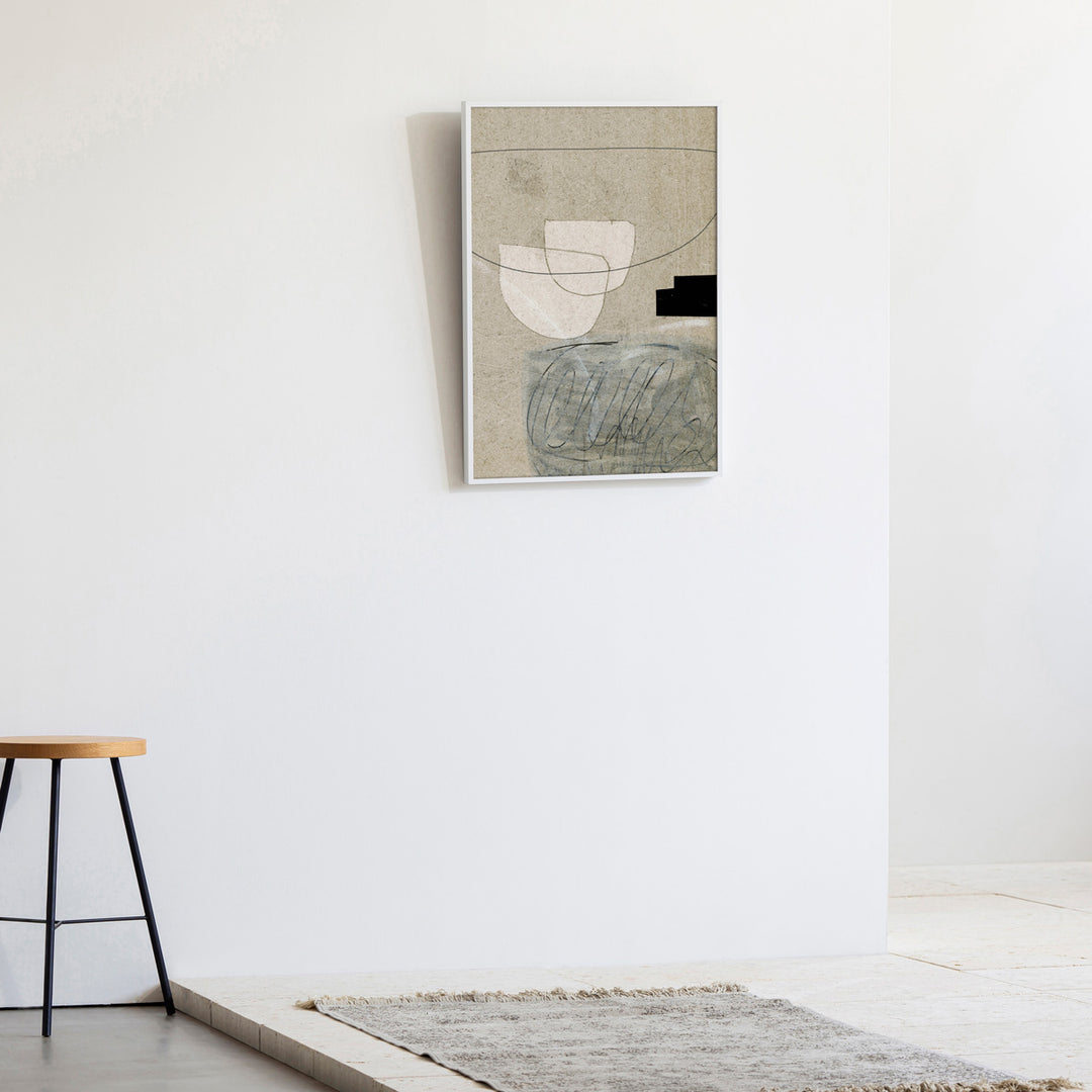 Line Art #3 アートポスター・アルミフレーム セット – KANADEMONO