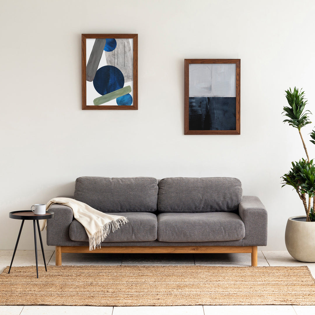 KANADEMONO A1アートポスター　ブラウン　茶色 OAK Art Frame 暮らしにアートを Moon Touch & Drawing – KANADEMONO