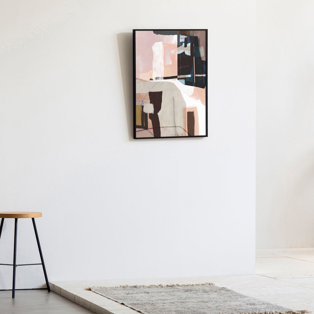 Abstract #3 アートポスター・アルミフレーム セット – KANADEMONO